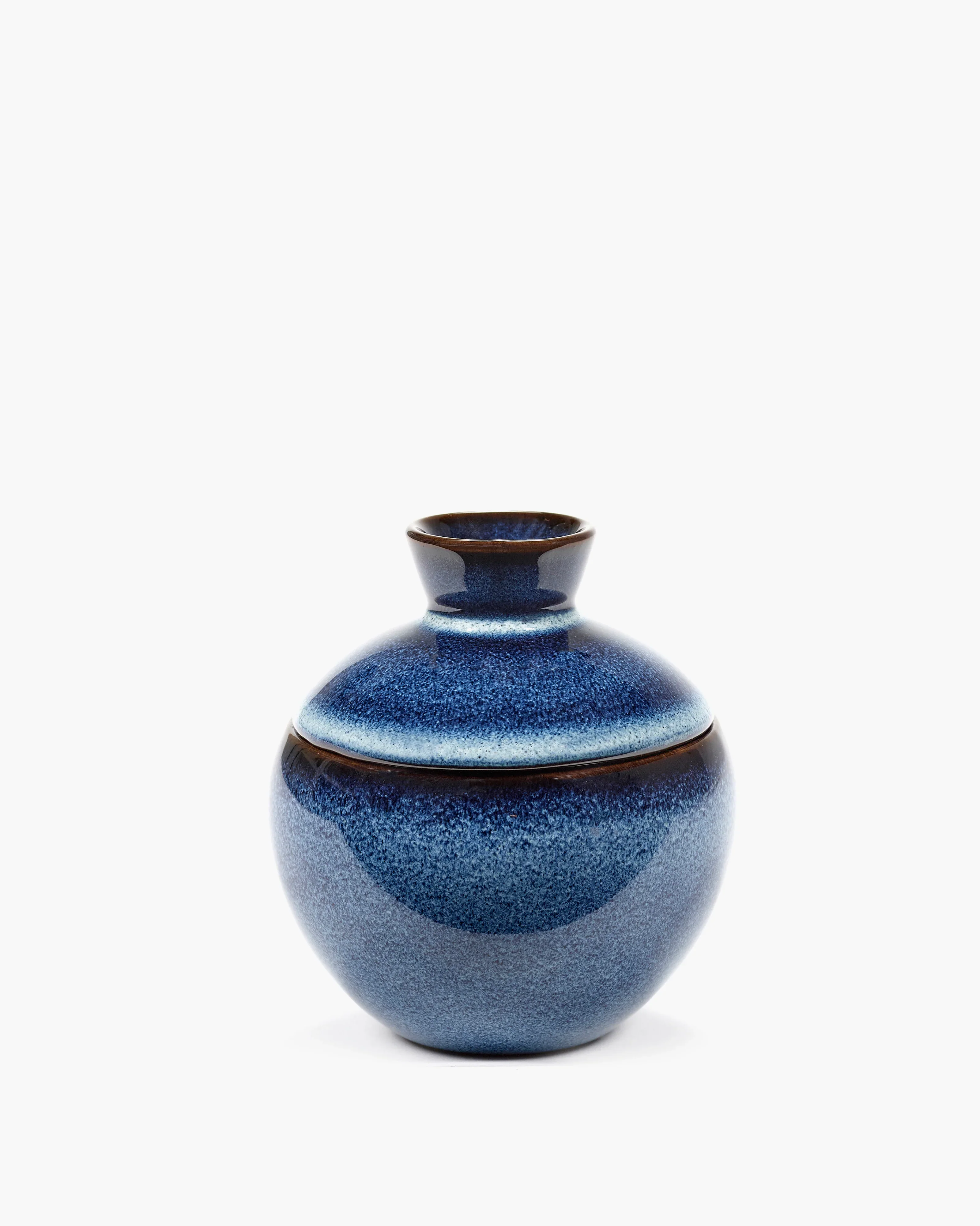 Serax Potje met Deksel – Donkerblauw – Ø9 cm