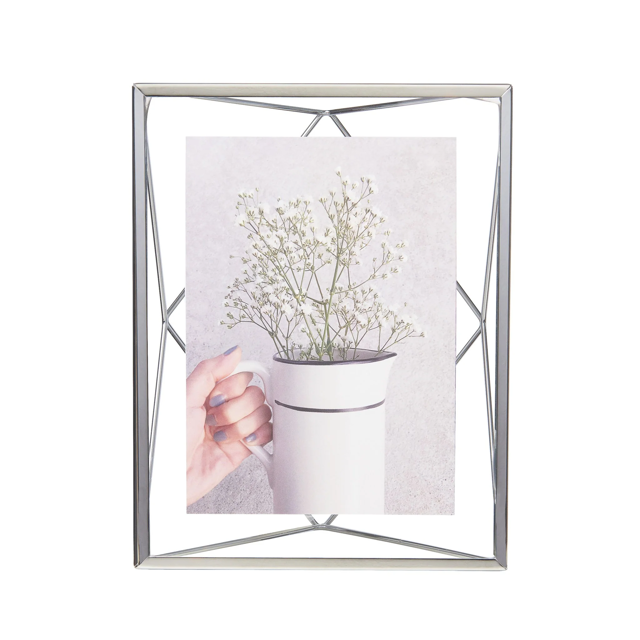 Umbra Prisma Fotolijst – Zilver – 13x18cm foto’s