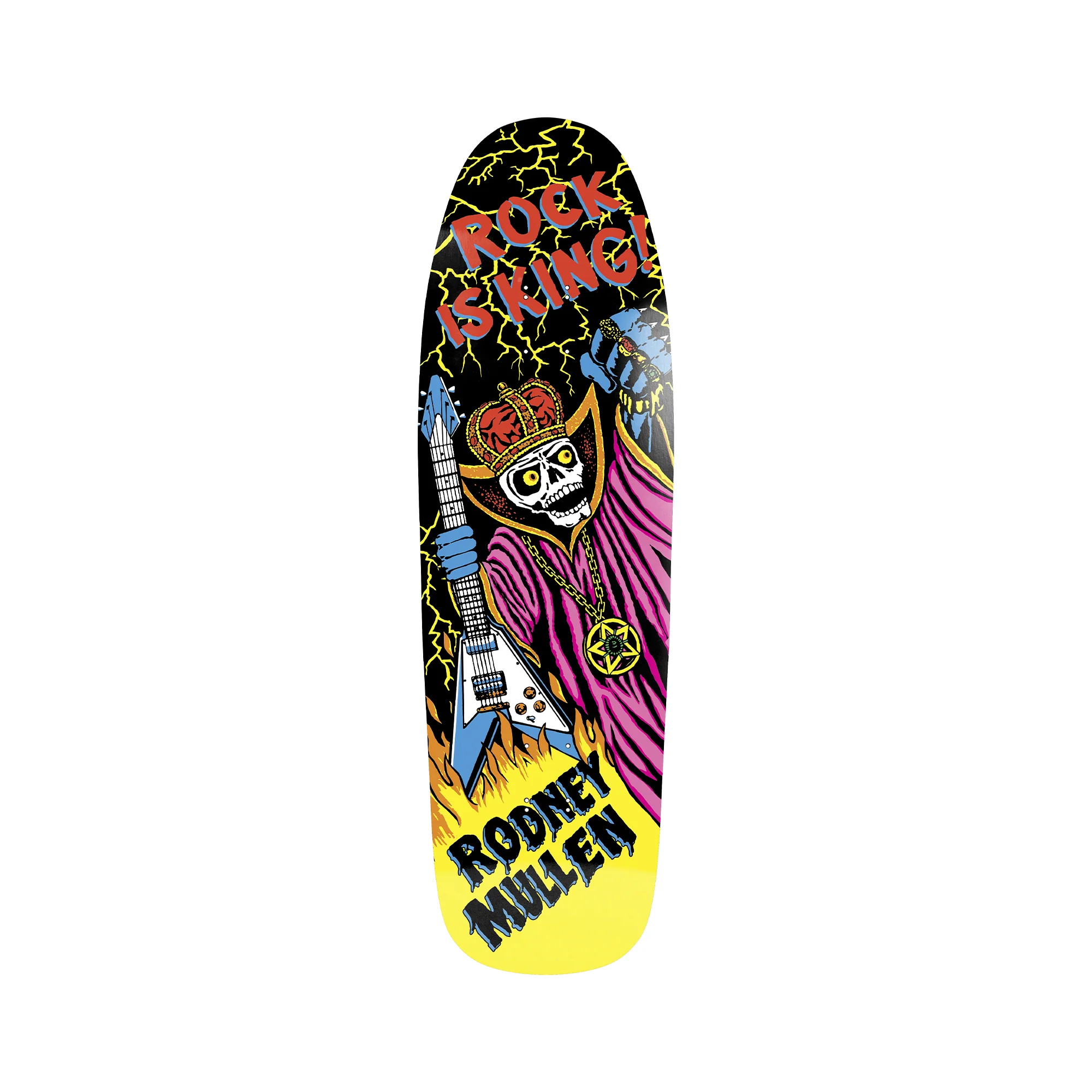 RODNEY MULLEN'S "ROCK IS KING" RE-ISSUE DECK (9.625")