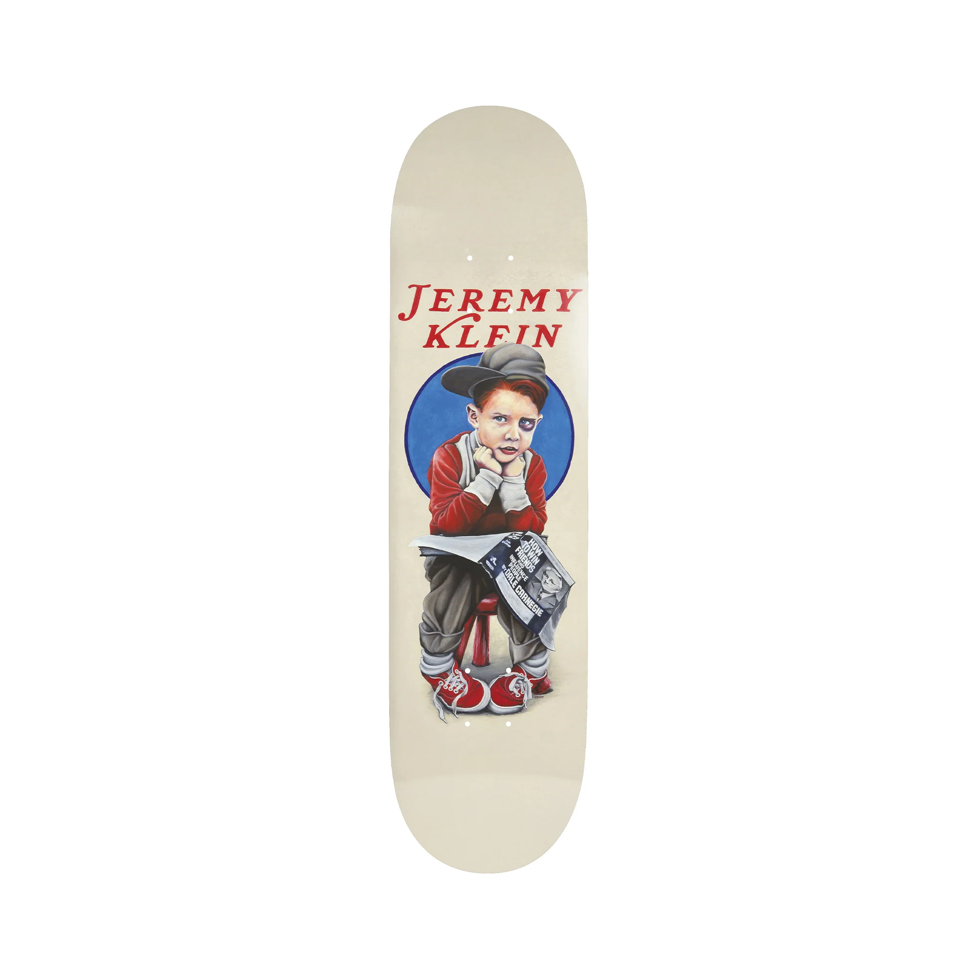 JEREMY KLEIN'S "BLACK EYE KID" RE-ISSUE SLICK DECK (8.5")