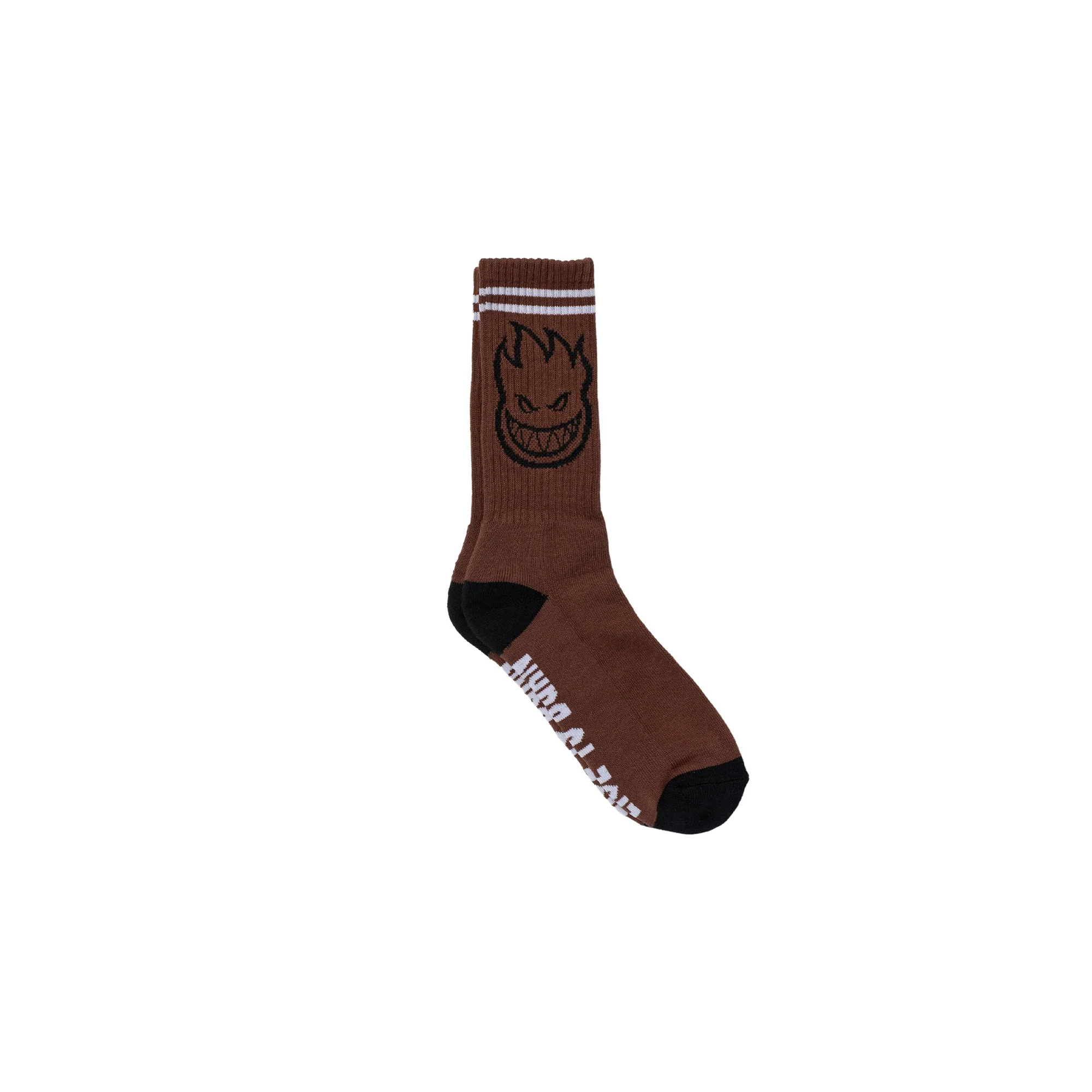 “BIGHEAD” SOCKS (DARK RED/BLACK/WHITE)