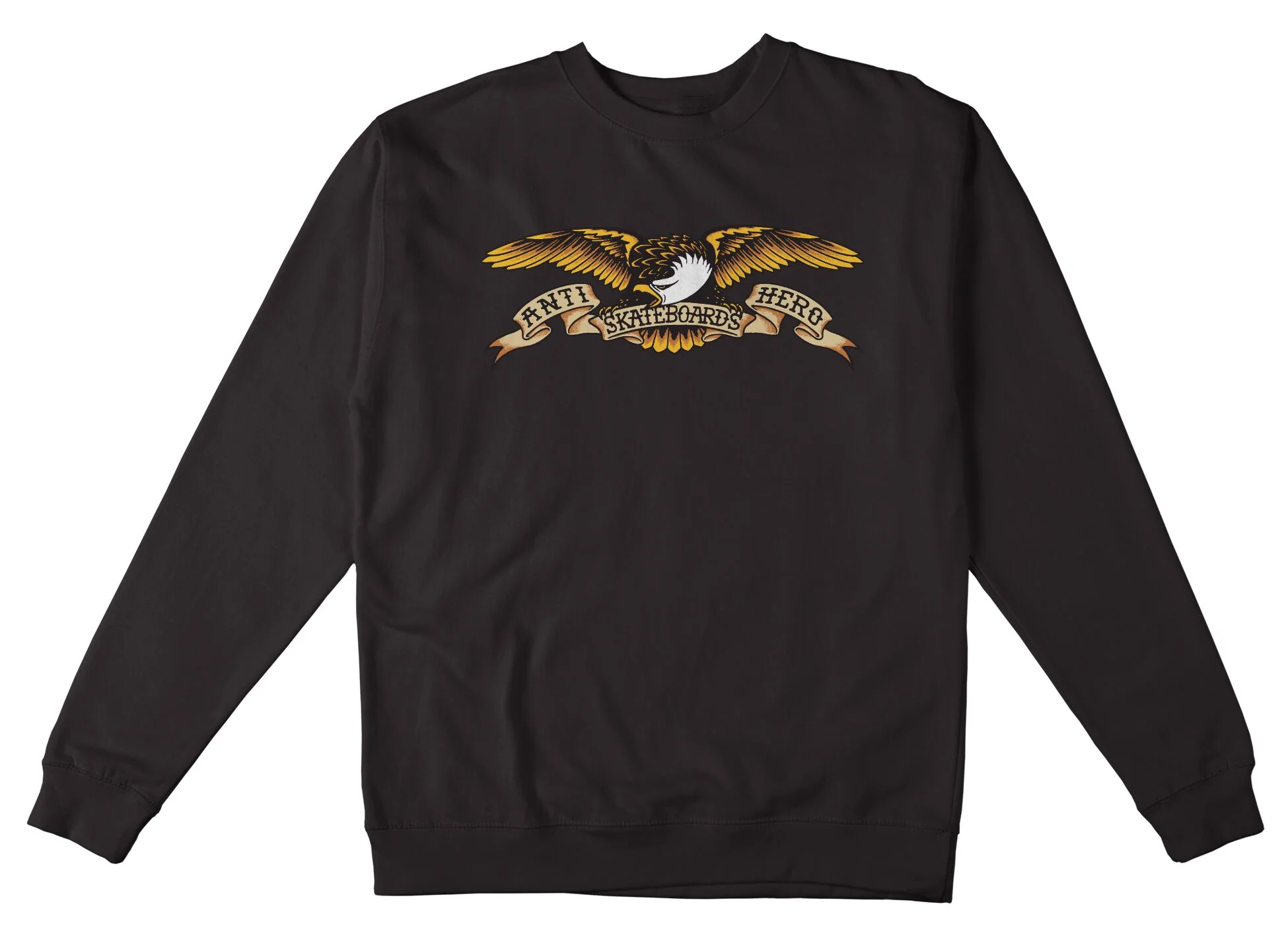 “EAGLE” HEAVYWEIGHT CREWNECK (ASPHALT)