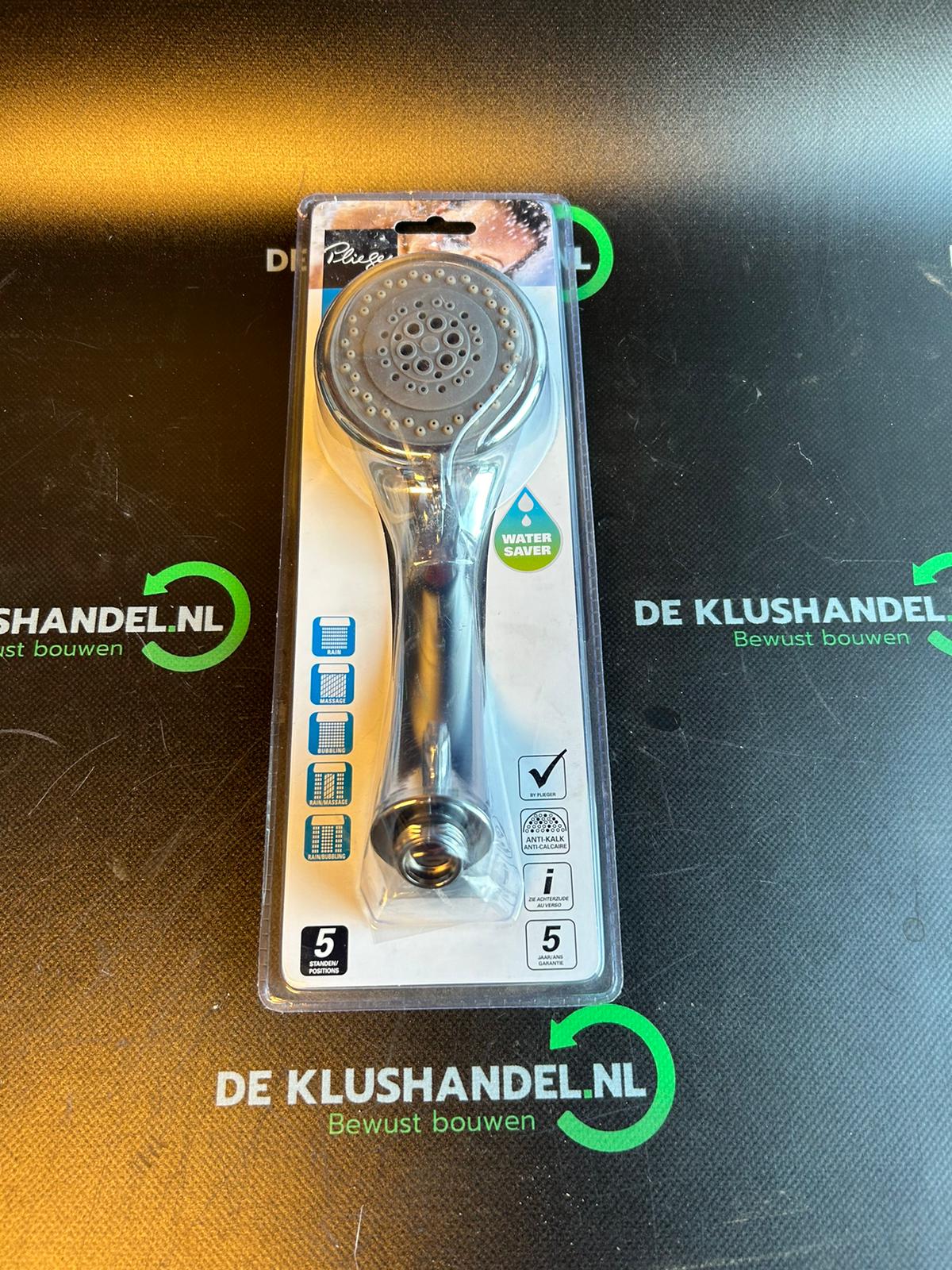 Plieger start handdouche 5 standen Ø80mm chroom