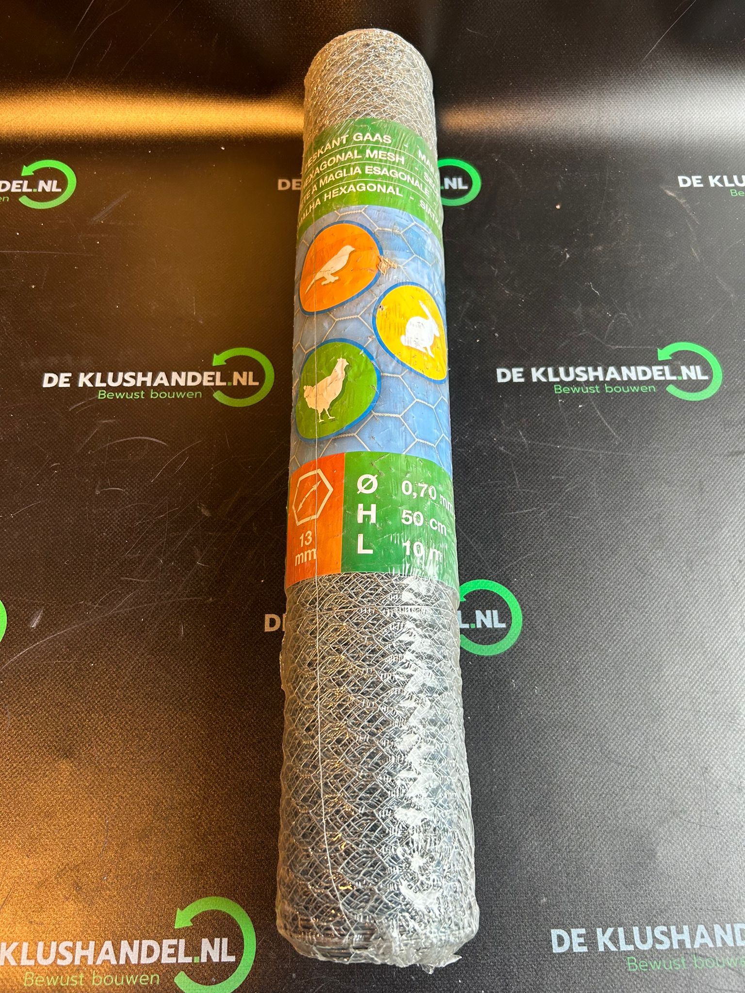 Zeskant Gaas 13×0,7mm – 50cm x 10 meter