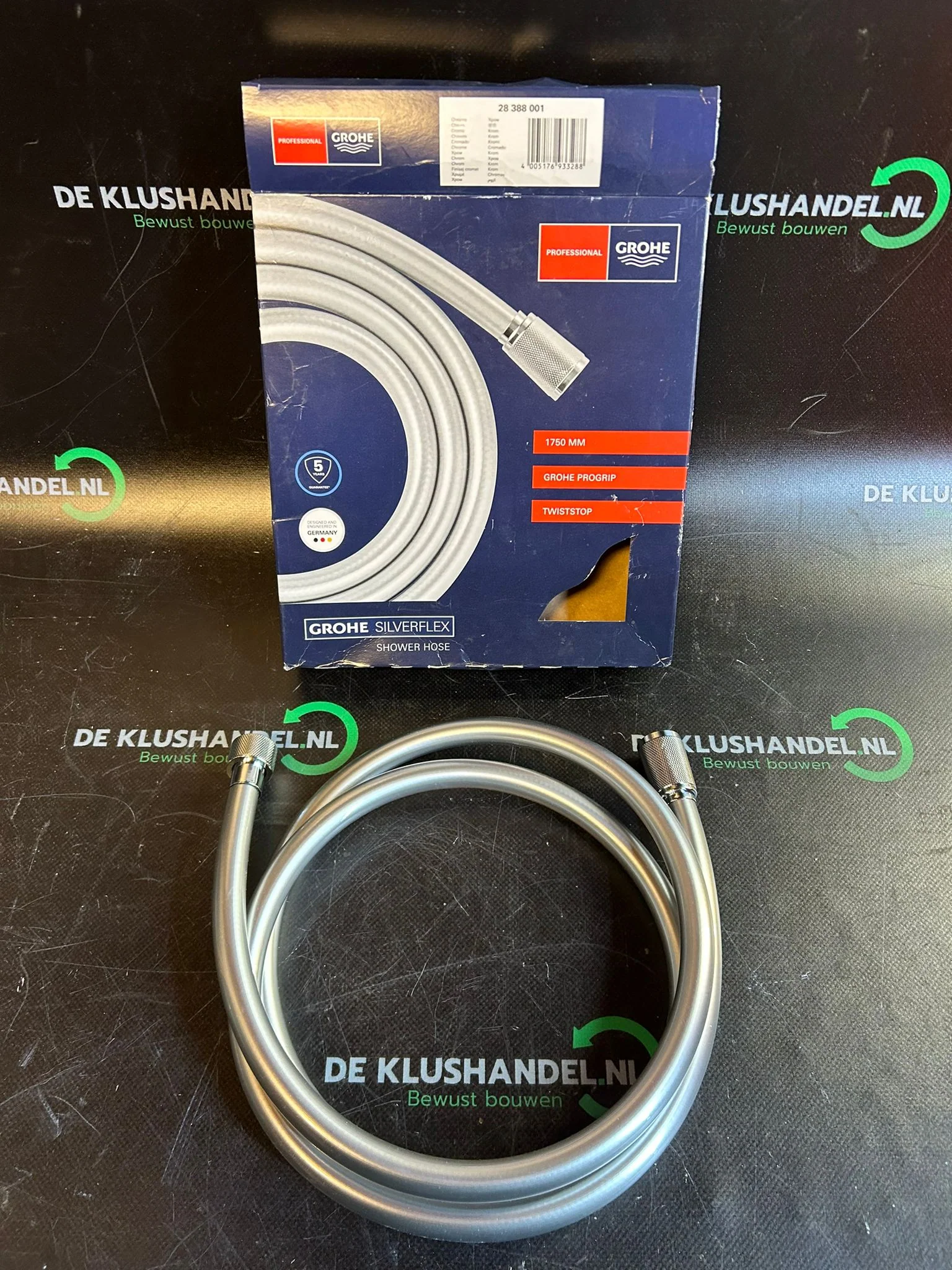 Grohe silverflex doucheslang 175cm powergrip