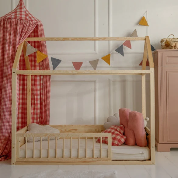Montessori House Bed 90 × 200 cm