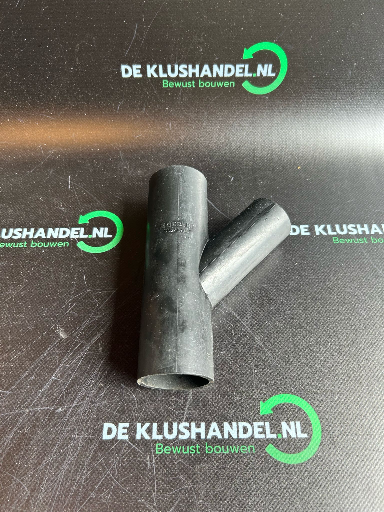Geberit PE T-stuk 45° 50/40mm
