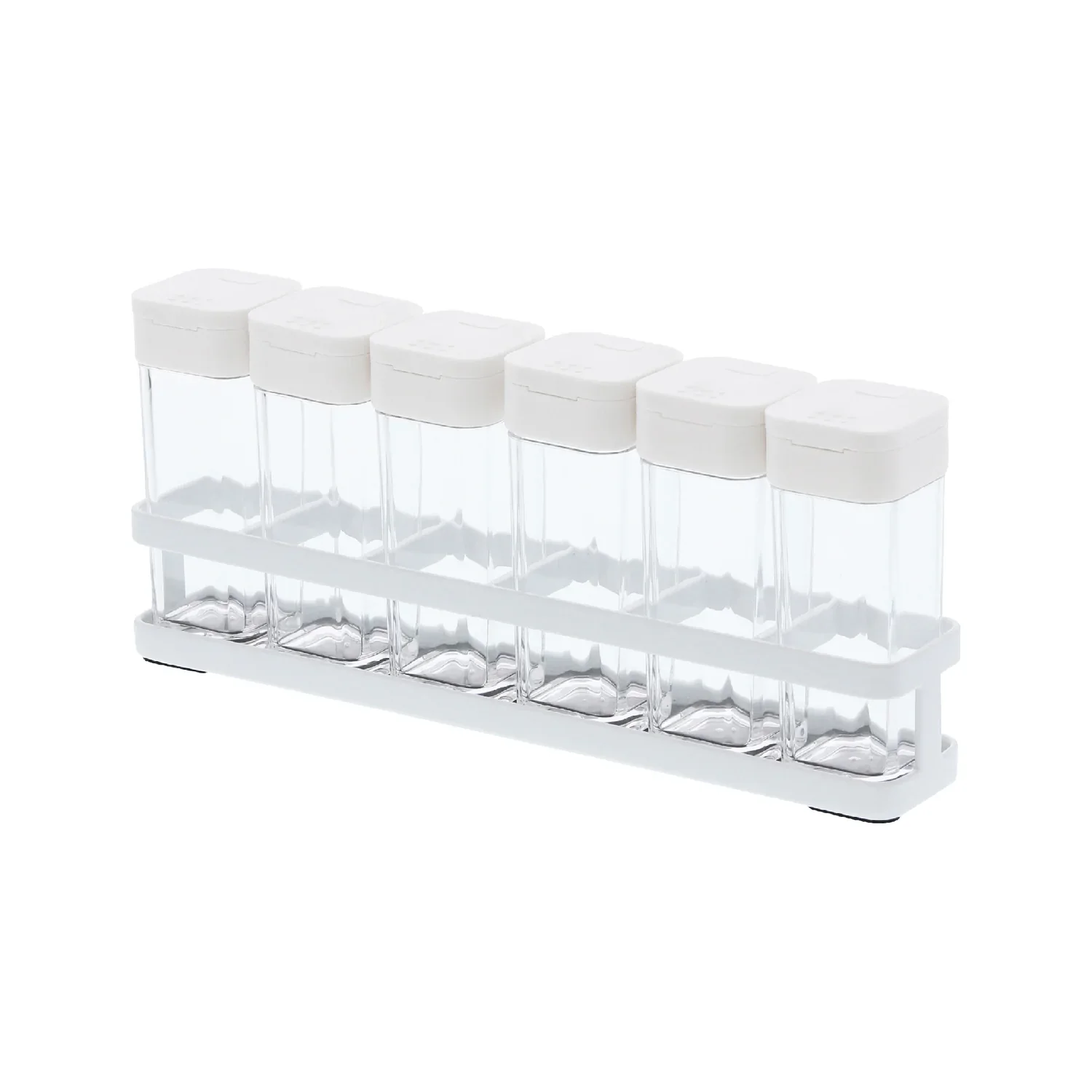 Yamazaki Kruidenpotjes (Set van 6) met standaard – Compact & Functioneel