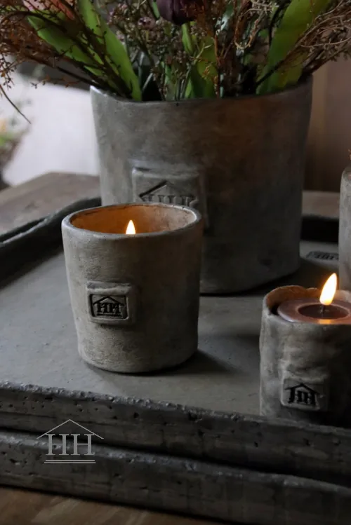 Betonnen pot S