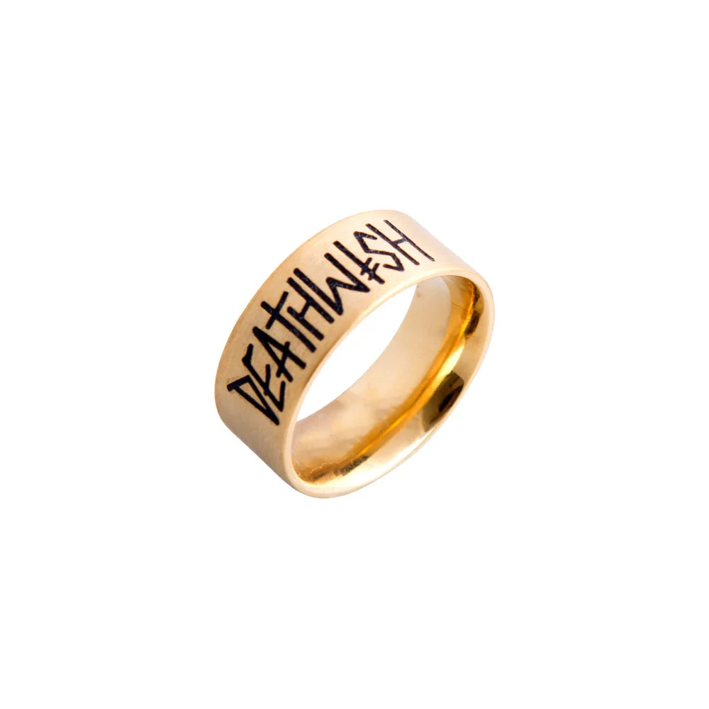 “DEATHSPRAY” RING (GOLD – VARIOUS SIZES)