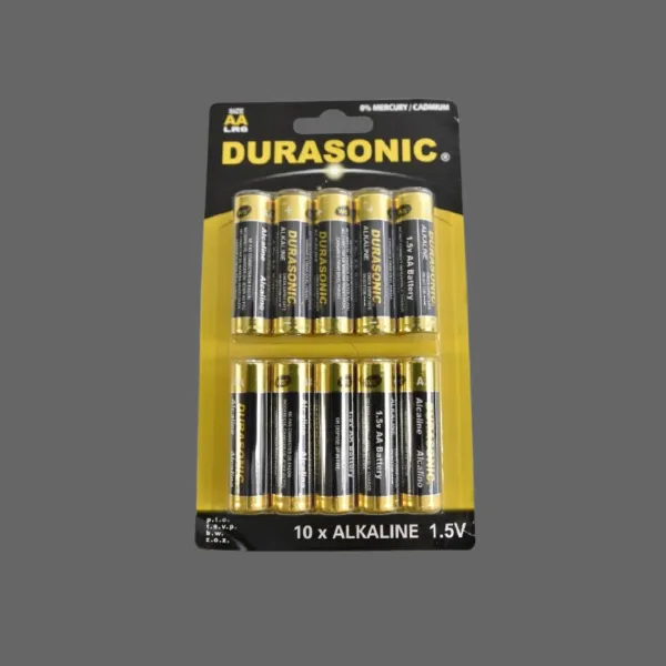 Durasonic AA batterijen – Alkaline – 10 stuks