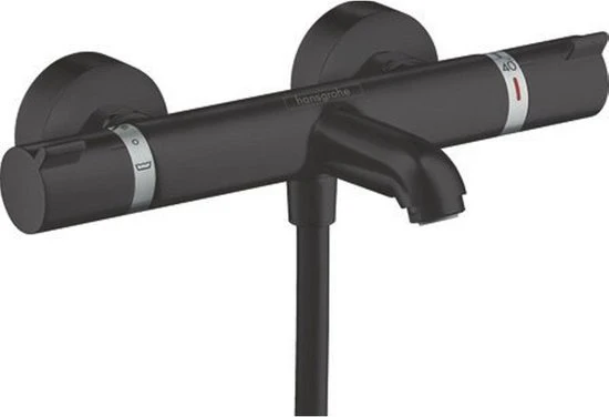 Hans Grohe Ecostat Comfort badkraan zwart 150mm