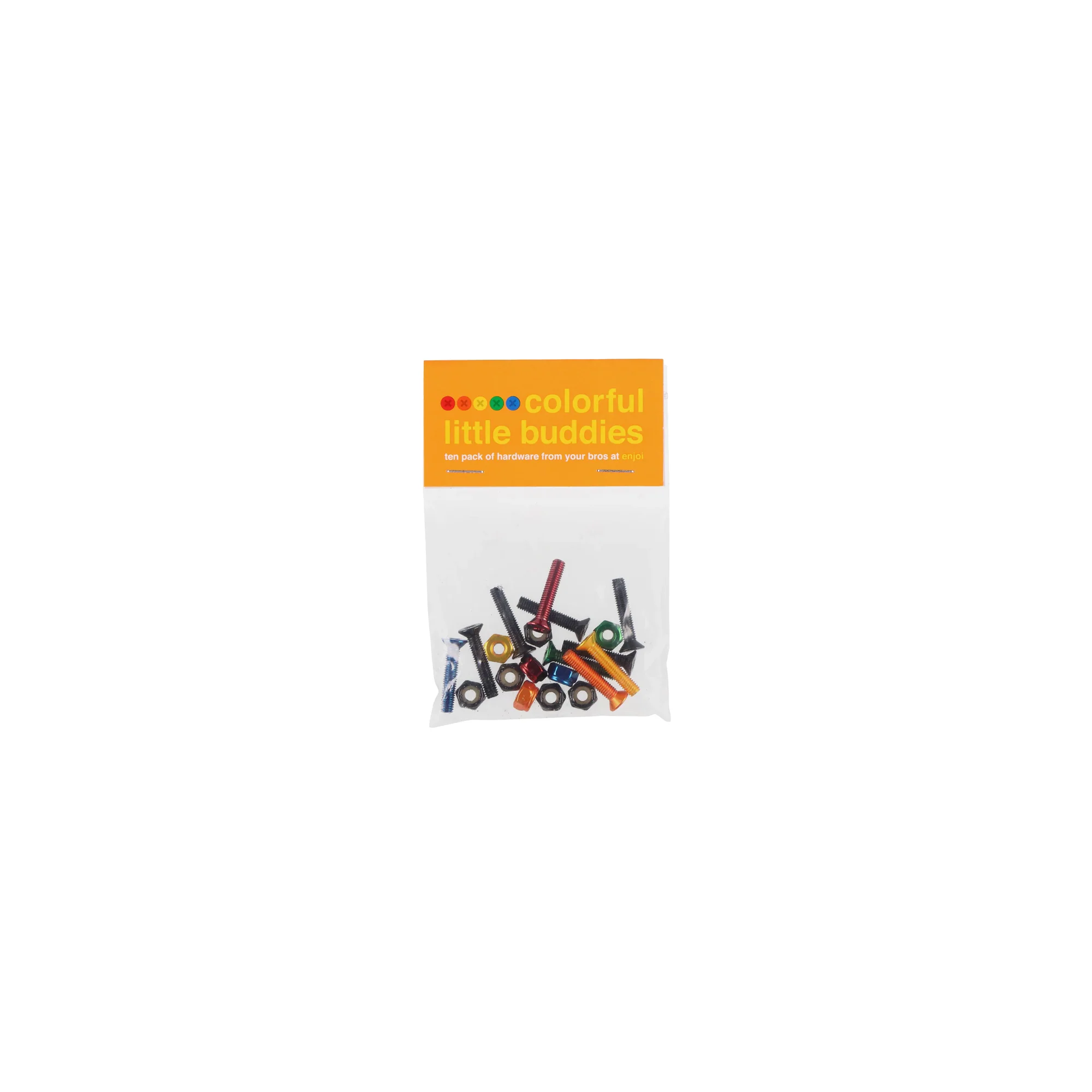 “LITTLE BUDDIES” PHILLIPS ANODIZED BOLTS (7/8″ – 10 PACK)