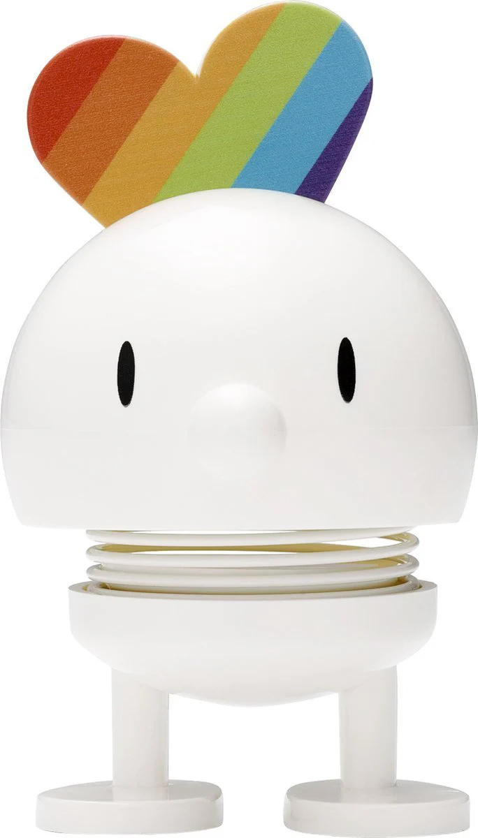 Hoptimist Regenboog S Wit