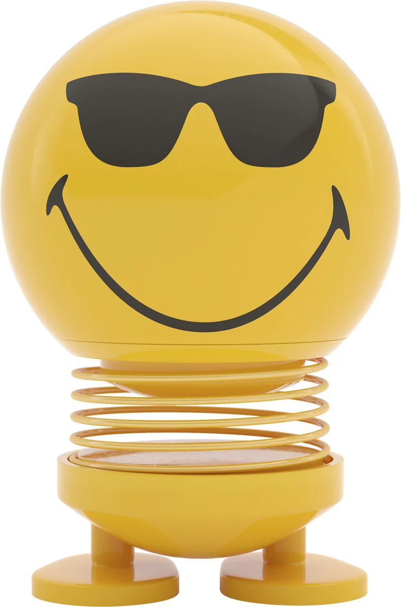 Hoptimist Smiley Cool S Geel