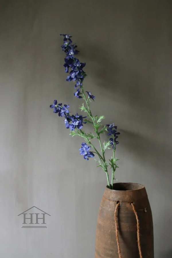 Delphinium kunstbloem donker blauw – 93 cm