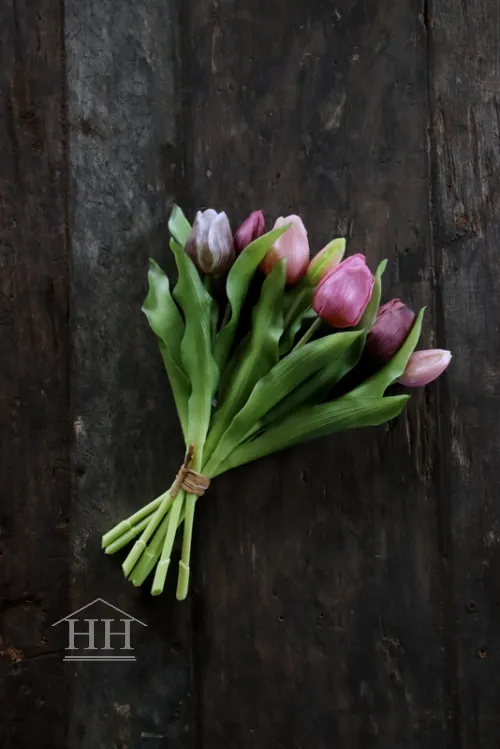Tulpen bundel mauve mix 30cm