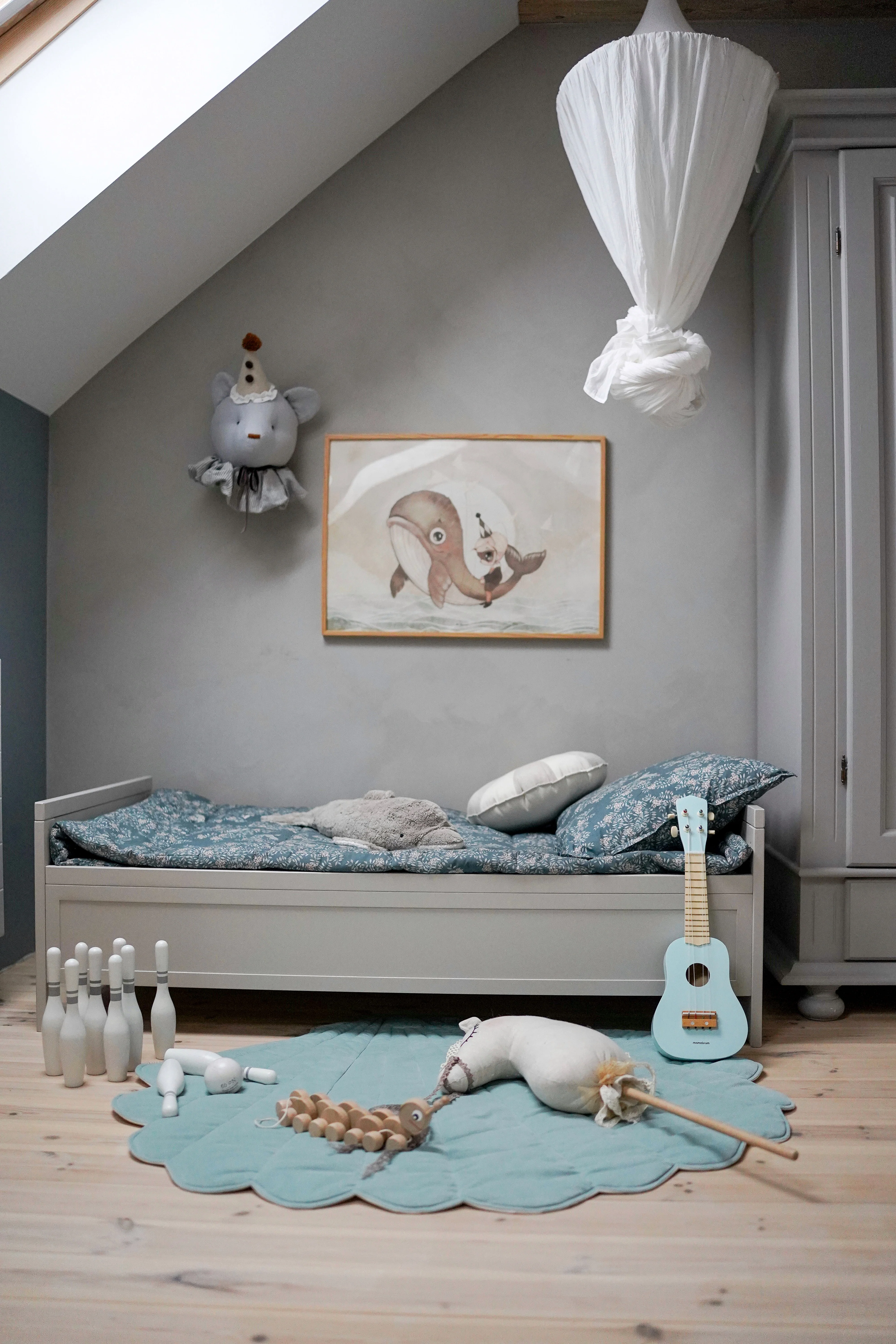 Ledikant & Junior bedje ' Vintage 'in 1! Cashmere - Afbeelding 3