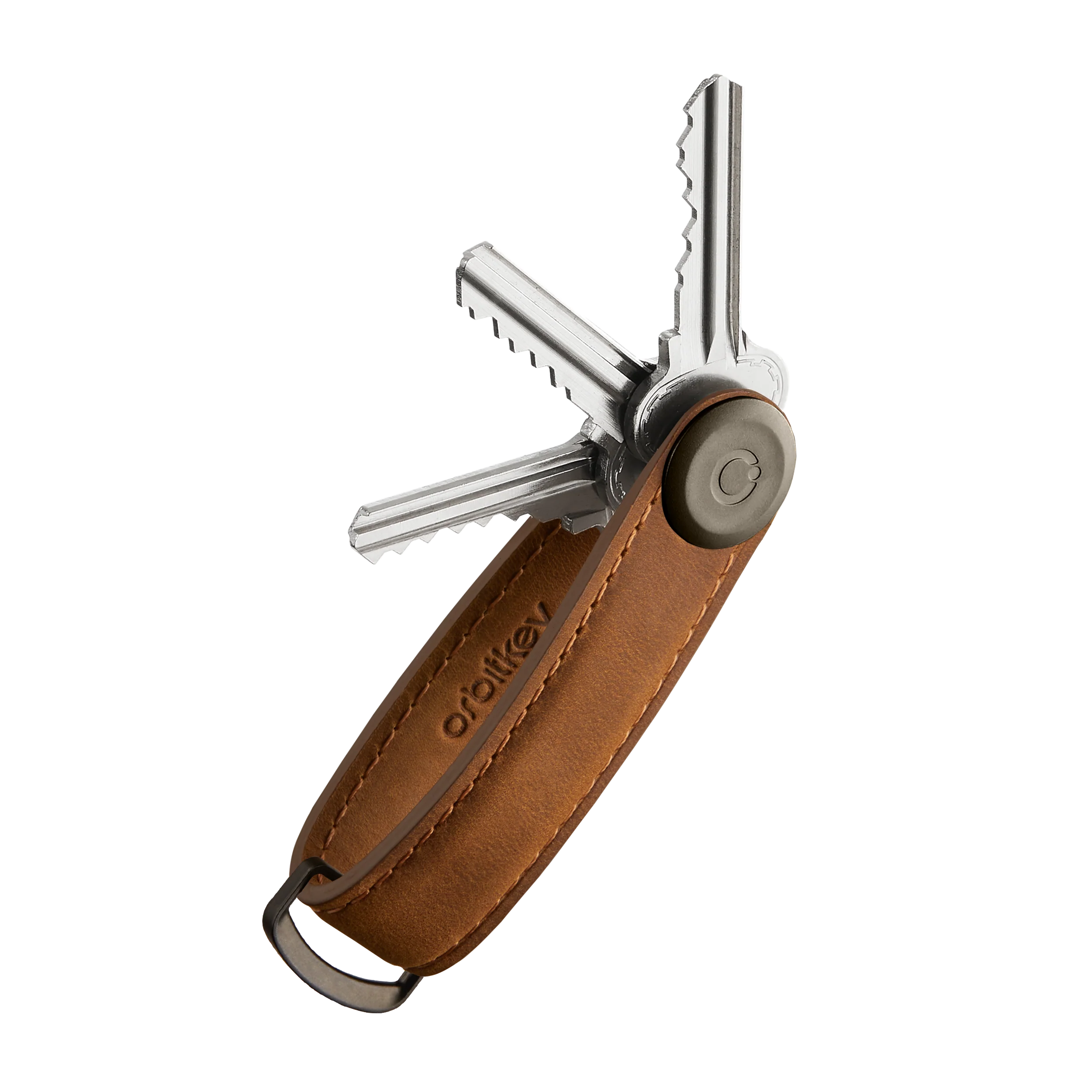 Orbitkey Premium Leer 2.0 – Chestnut Bruin / Bruin