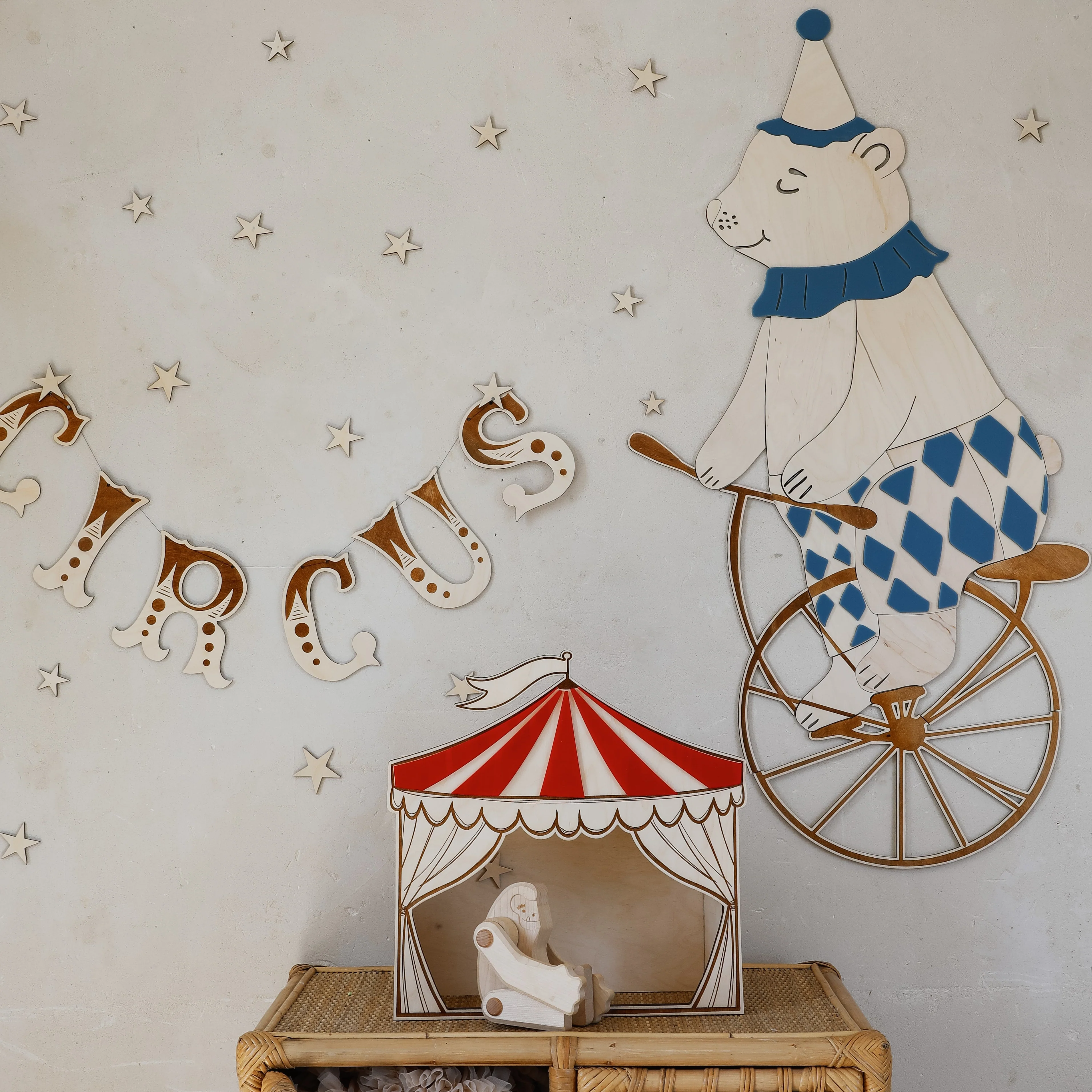 Circus Dreams Theatre- Retro rood