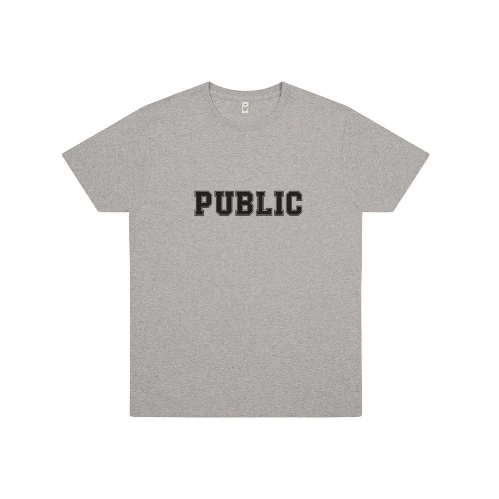 “ACADEMY” T-SHIRT (HEATHER GREY)