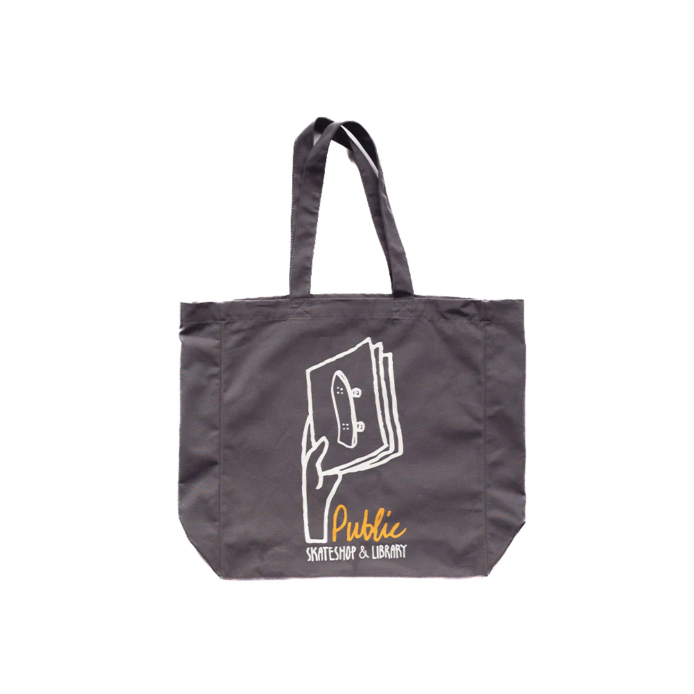 “HAND” SHOPPING BAG (GREY)