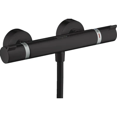 Hans Grohe Ecostat Comfort dochemengkraan zwart 150mm