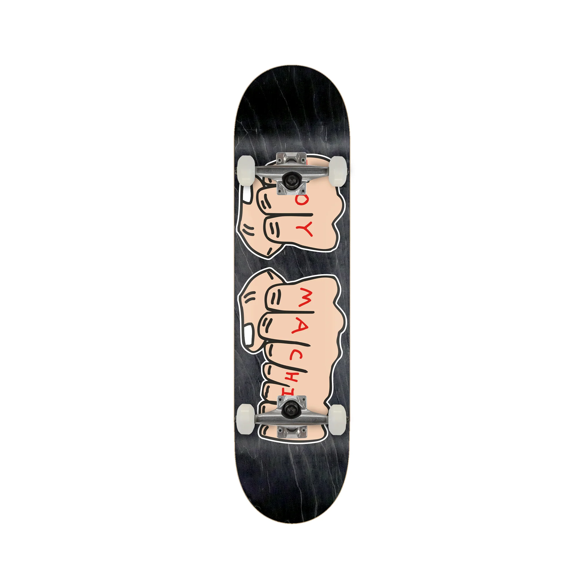 “FISTS” COMPLETE SKATEBOARD (8.0″)