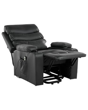 Fauteuil inclinable électrique ETER Cuir PU Noir