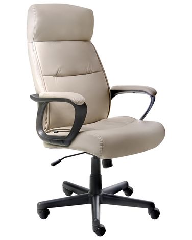 Directeursstoel GURU Kunstleer Beige
