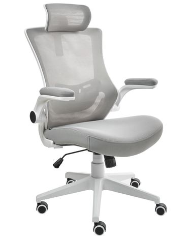Chaise de bureau PALADIN Gris clair