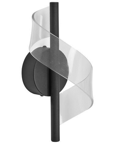 Lampe murale LED SARELA Métal Noir