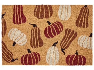 Doormat PANDIN Multicolour 60 x 90 cm Pumpkin Coir