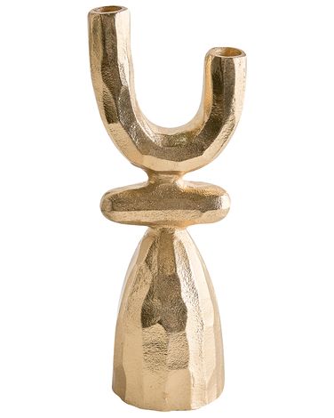 Bougeoir KRADENIK Métal 33 cm Doré