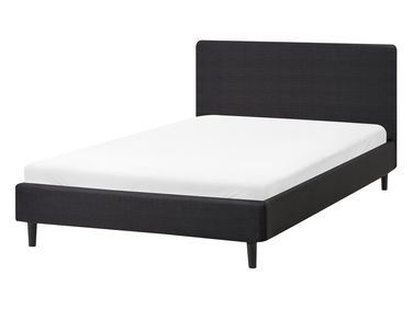 Bed Fabric FITOU 120 x 200 cm (EU Small Double) Black