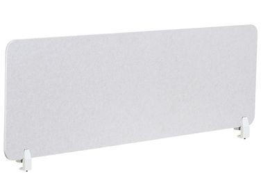 Bureauscheidingswand SPLIT 160 x 50 cm Gebroken wit