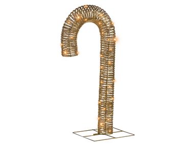 Décoration extérieure LED HOLMAVIK Sucre d'orge 74 cm Doré