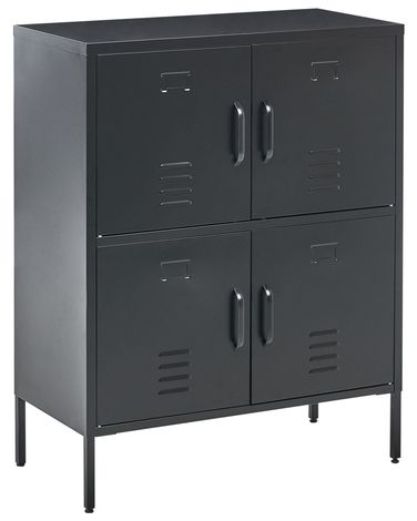 Meuble de rangement HOLBECK Métal Noir