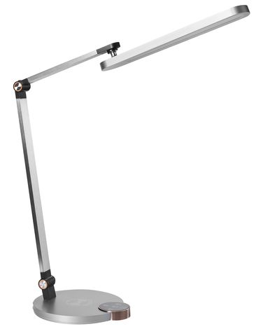 LED bureaulamp CAROY met draadloze oplader Grijs
