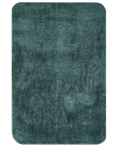 Badmat URLANA Donkergroen 60 x 90 cm Microvezel