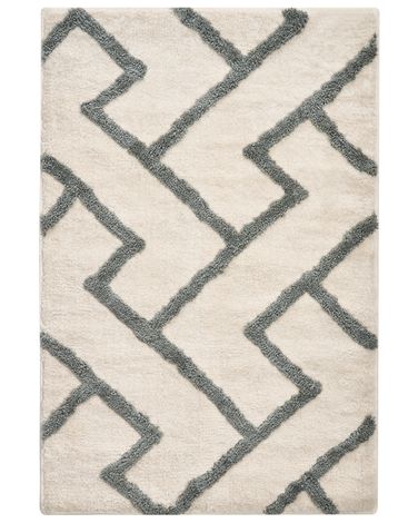 Bath Mat GARHI Beige 60 x 90 cm Cotton