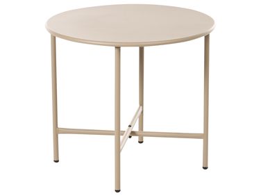 Bistrotafel OVARO 50 cm 50 cm Metaal Beige