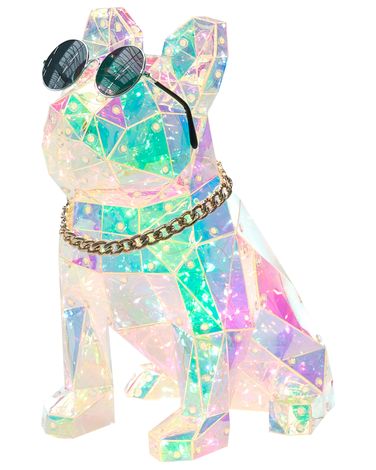 Décoration LED Chien JONKU Multicolore