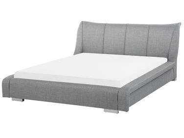 Waterbed Fabric NANTES 180 x 200 cm (EU Super King) Light Grey