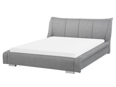 Waterbed Fabric NANTES 160 x 200 cm (EU King Size) Light Grey