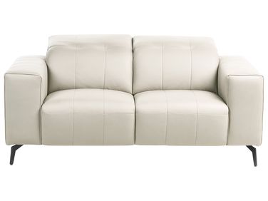 Canapé 2 places OMMEL Tissu Beige clair