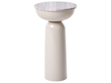 Bijzettafel FALCON Metaal Beige