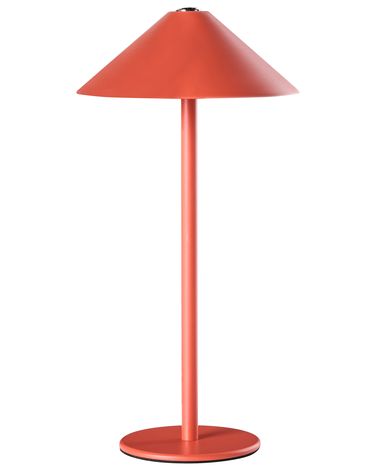 LED draadloze tafellamp MODJO met dimmer Metaal Rood
