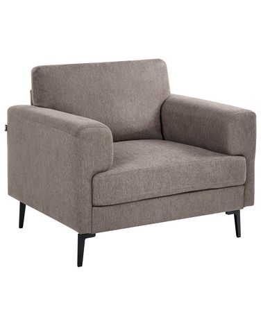 Fauteuil LOUSTO Tissu Marron