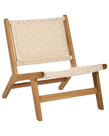 Fauteuil VILLAZ Bois Marron